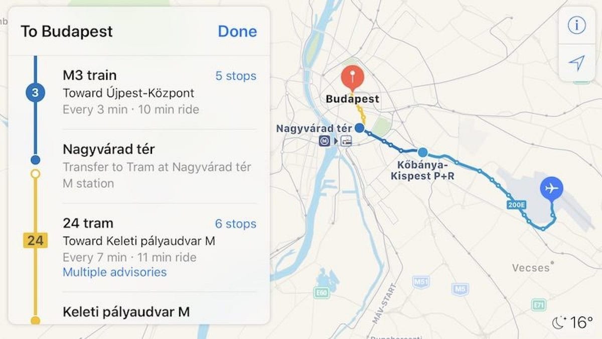 بودابست kelenfold محطة قطار خريطة