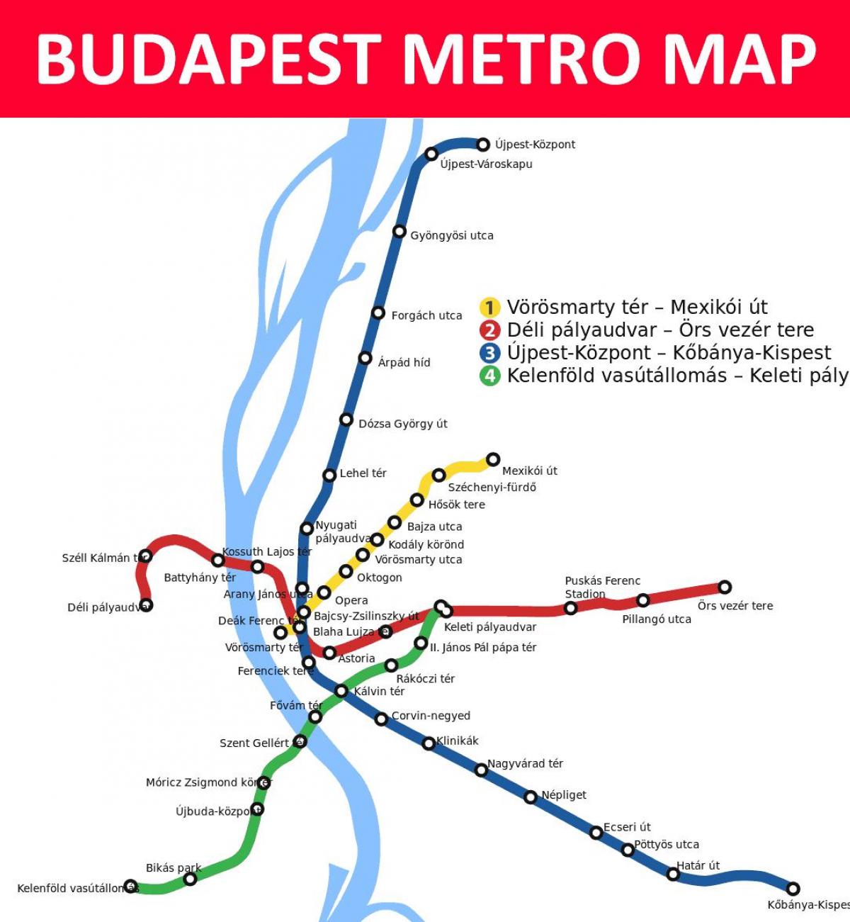 خريطة بودابست كيليتي