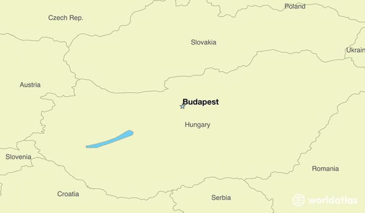 المجر بودابست خريطة أوروبا