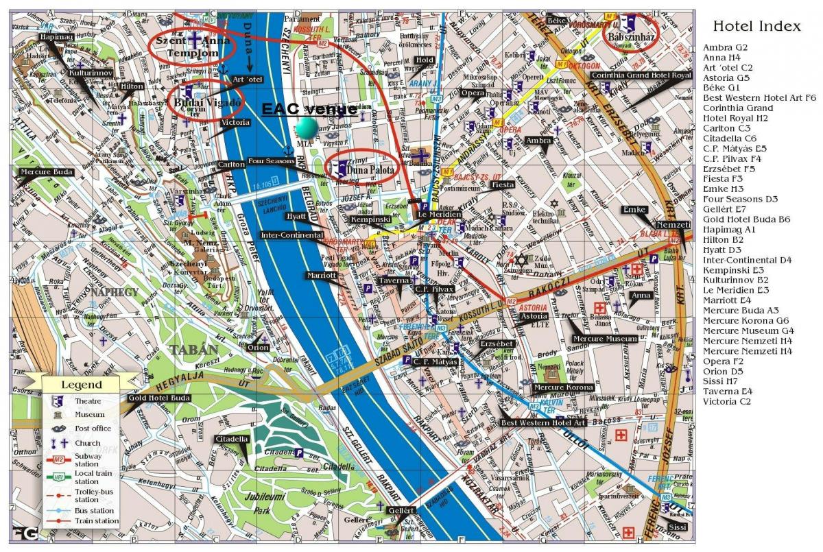 اعرض الخريطة هيلتون بودابست