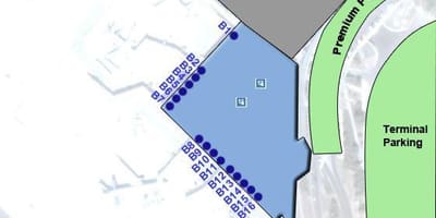 مطار بودابست محطة 2b خريطة