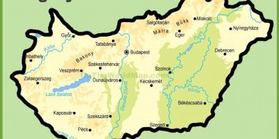 Budapesta خريطة