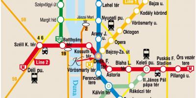 كيليتي محطة بودابست خريطة